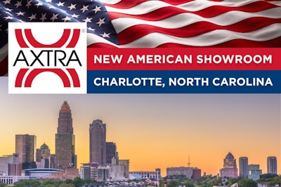 Axtra Begins U.S. Operations with Charlotte Showroom