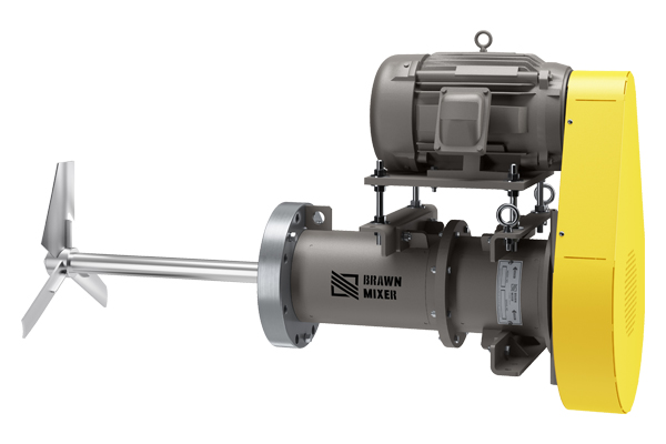 Side-entry Liquid Mixer Improves Solids Suspension in Large Tanks